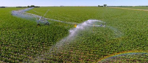 Il sistema di irrigazione a perno centrale ad alte prestazioni