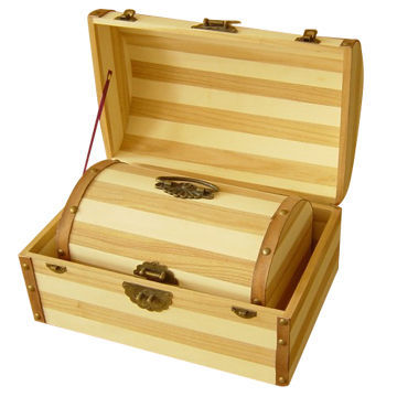 Wooden Gift Box, Various Colors are Available