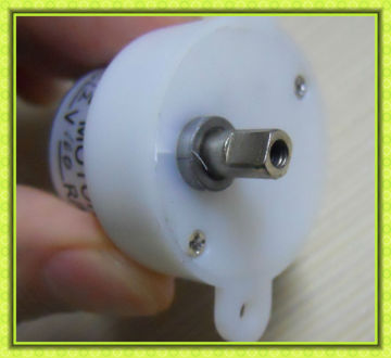toy dc motor with gear box
