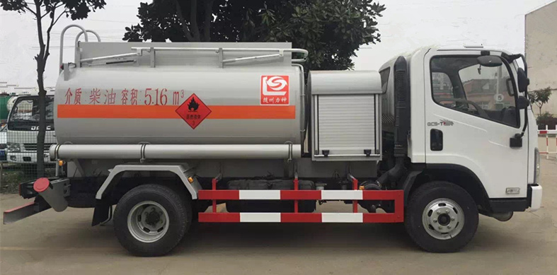 fuel tanker truck