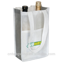 promotion nonwoven drawstring shopping wine bag(TW-PB060)