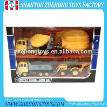 7pcs Mini Plastic Toy Engineering Engineering Plastic