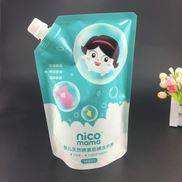 사용자 지정 900ml 친환경 스탠딩 노즐 백 클리너 백