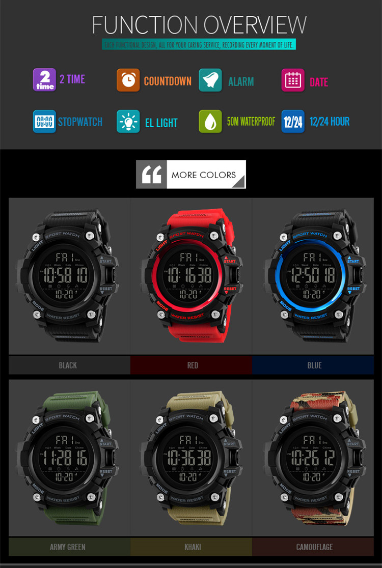 Skmei 1384 best selling digital sports wrist watch business cheap watches for men