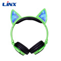 Cuffie per orecchie di gatto Cuffie per cuffie da gioco wireless