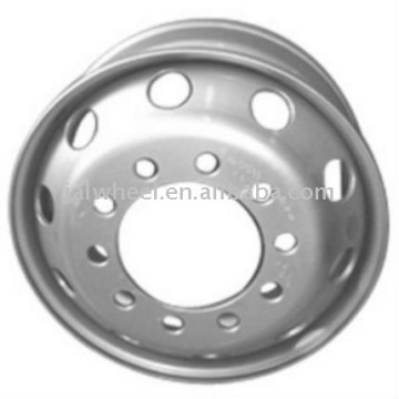 22.5'' Silver Steel Wheel Rim for Truck