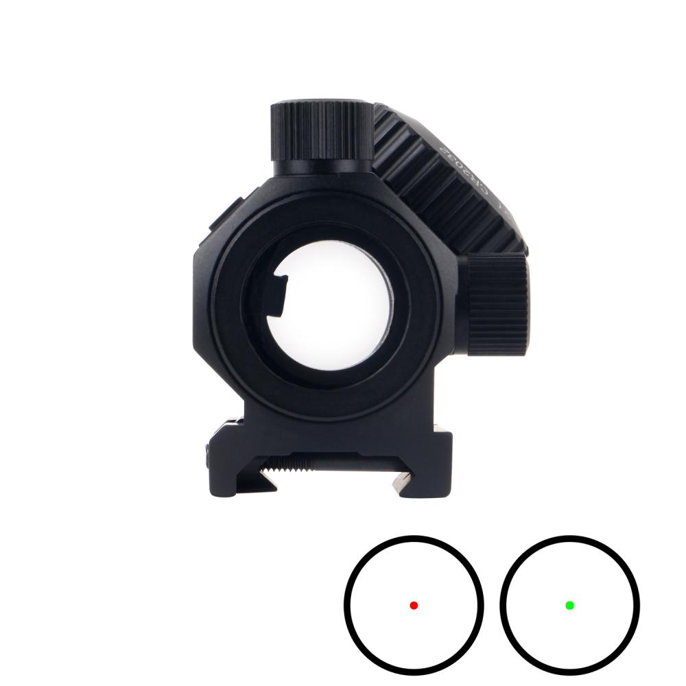 FOCUHUNTER 1x20 Tacrtical Red Green Dot Sight forAR15