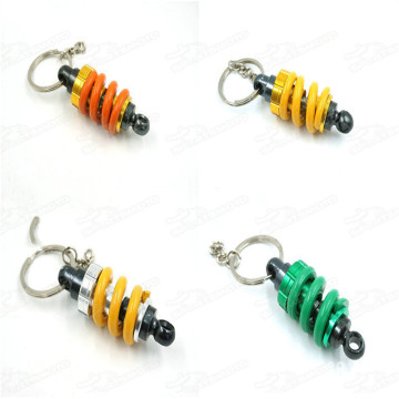 Motorcycle Shock Spring Key Ring Chain