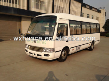 7m CNG engine toyota type coaster mini bus for sale