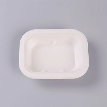 Biodegradable Bagasse Pulp Molded Bakeware Tray Food Tray