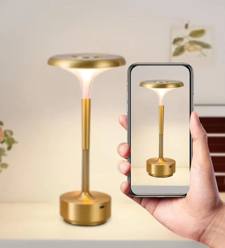 Modern Touch-Control Ambient Lamp for Cafes and Restaurants