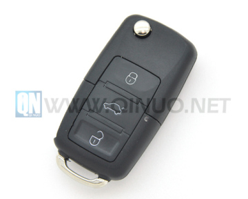 RF Wireless transmitter with VW keyblank