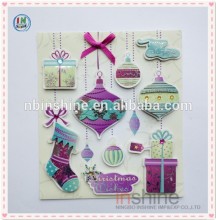 3D craft sticker tags for promotion , gift tags decoration