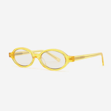 Spirit oval-frame Acetate Unisex Sunglasses