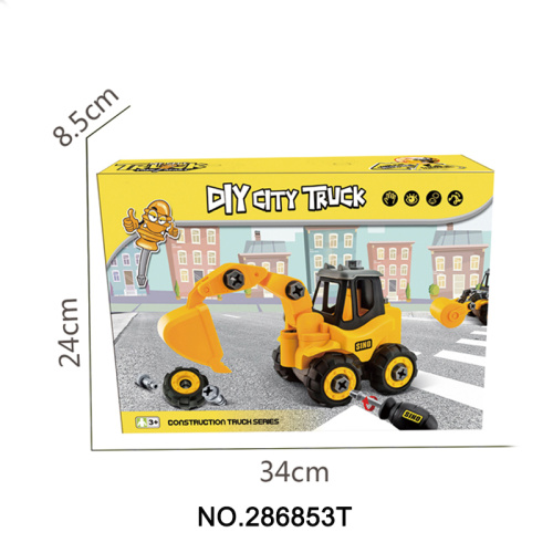 Building Play DIY Truck Toys para niños