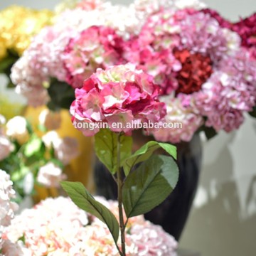 silk decorative bridal party centerpieces wholesale artificial hydrangea flowers