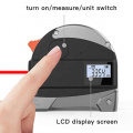 40m + 5m le moins cher 2-en-1 le ruban laser numérique