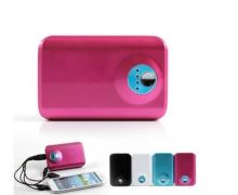 Red 8800mah Universal Portable Power Bank Use For Htc Phone / Samsung Phone