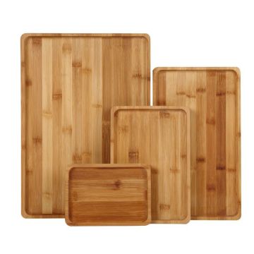 Bamboo Canape Trays Wholesale: Large Bamboo Food Serving Trays