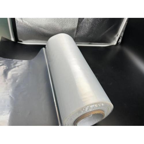 Transparent heat shrinkable PE film