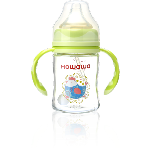 Support de bouteille de lait en verre infantile de 6oz