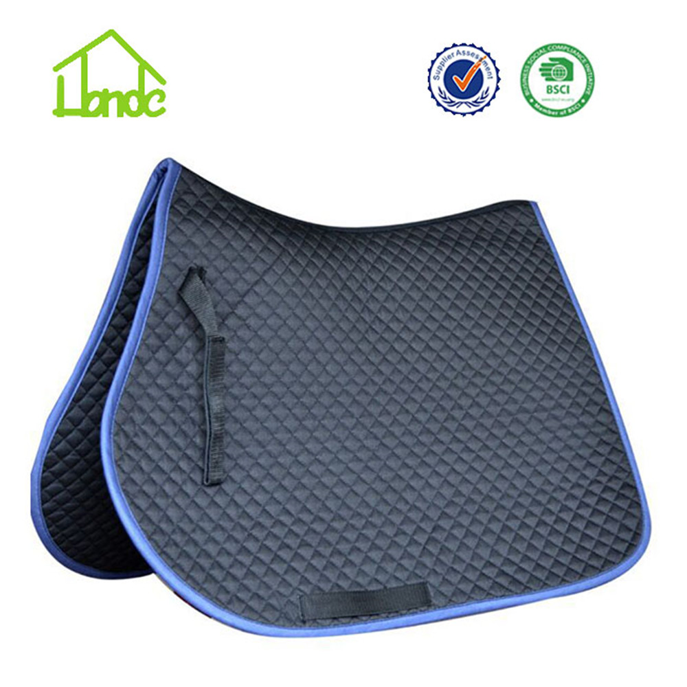 almohadilla de la silla de montar negro black saddle pad
