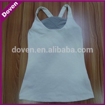 95%cotton 5% spandex gym singlets