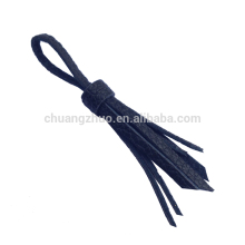 Hot selling leather long tassels for dresses or sarees. tassel dance dress.