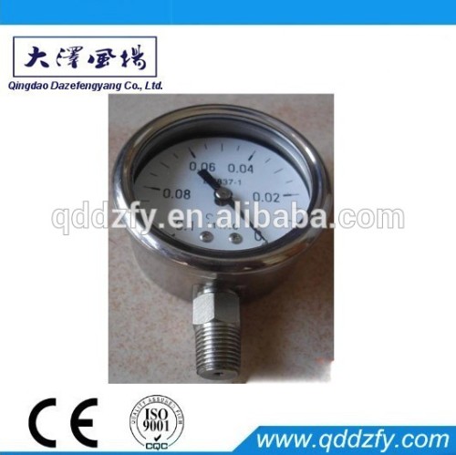 stainless steel pressure gauge, DIN standard(13201001)