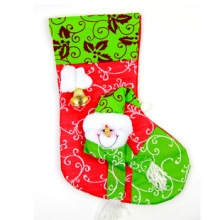 Bell Gift Christmas Long Stocking Door/Window Hanging Decorations