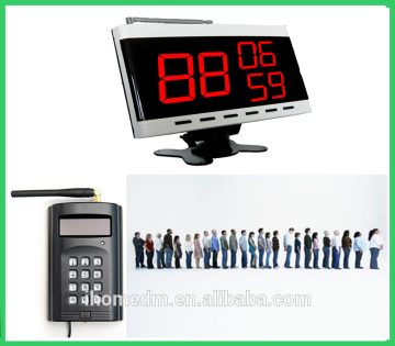 Queing System LED Dispaly Receiver Number Waiting System