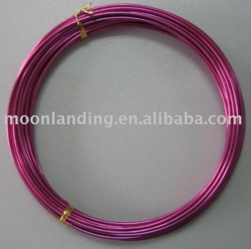 colored aluminum wire