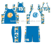 Custom lacrosse pinnies and shorts sublimated team gear