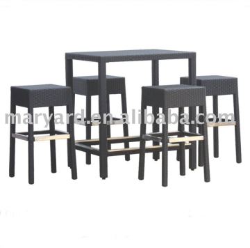 Synthetic wicker bar stools from china