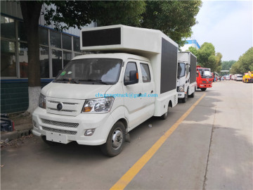 Customized LED trucks for displaying advertisements
