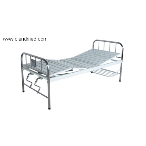 Triple-vouwen bed met S.S.bedhead