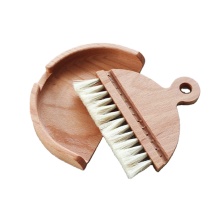 Natural Mini Wooden Brush and Dustpan Set - AZ Hot Selling Houseware