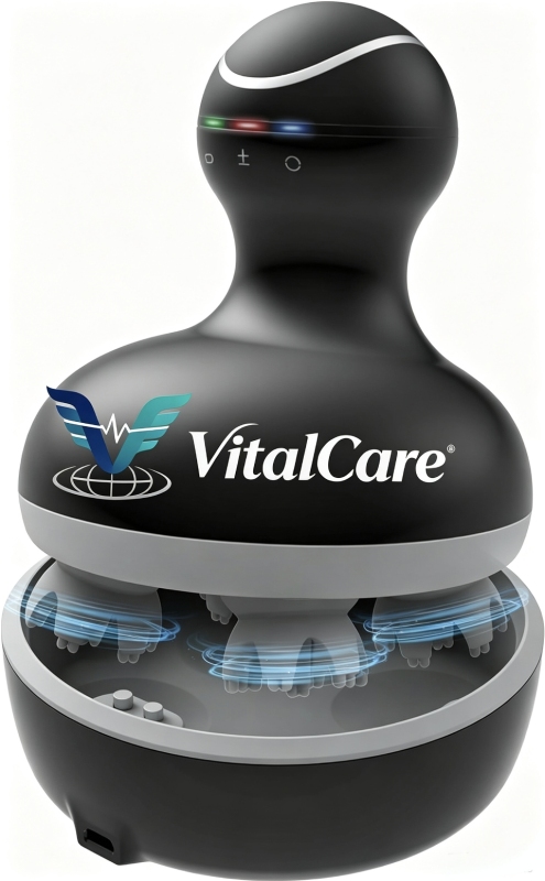 Vital Massager H2 for Hair Growth Electric Head Massager Tangle-Free