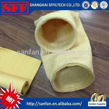 P84 filter fabric bag teflon filming