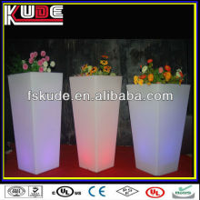 Luminous Flowerpot indoor&outdoor decorative flowerpot/beautiful flowerpots/plastic rectangular flowerpot