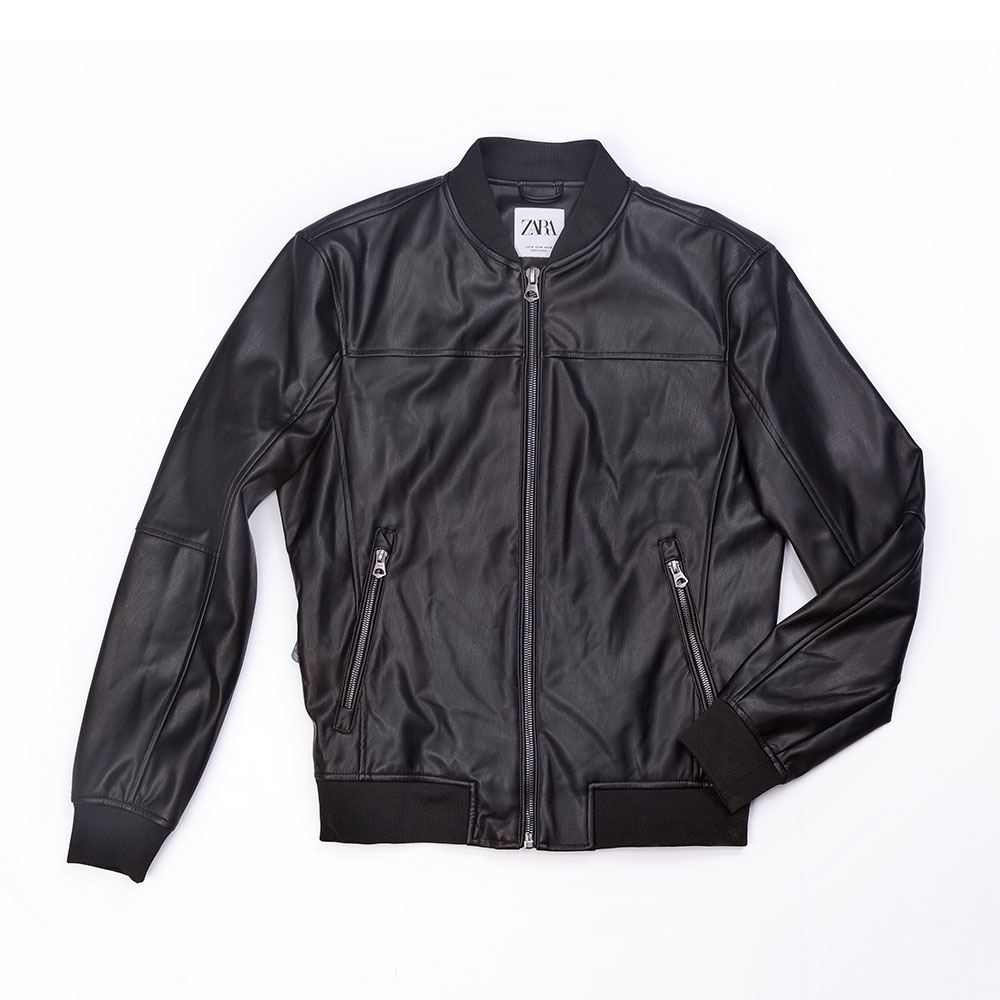 pu biker jacket mens