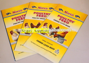 100% new pp material 50kg pp woven feed bags