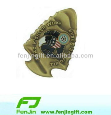 custom promotion metal pin badge