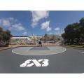 Rchs pp deportes al aire libre piso de plástico al aire libre de baloncesto de baloncesto cola de pisos