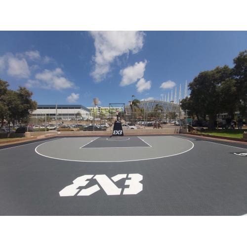 Pavimentazione di campo da basket SES 3x3 approvato FIBA