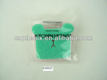 kitchen sponge with scouring pad