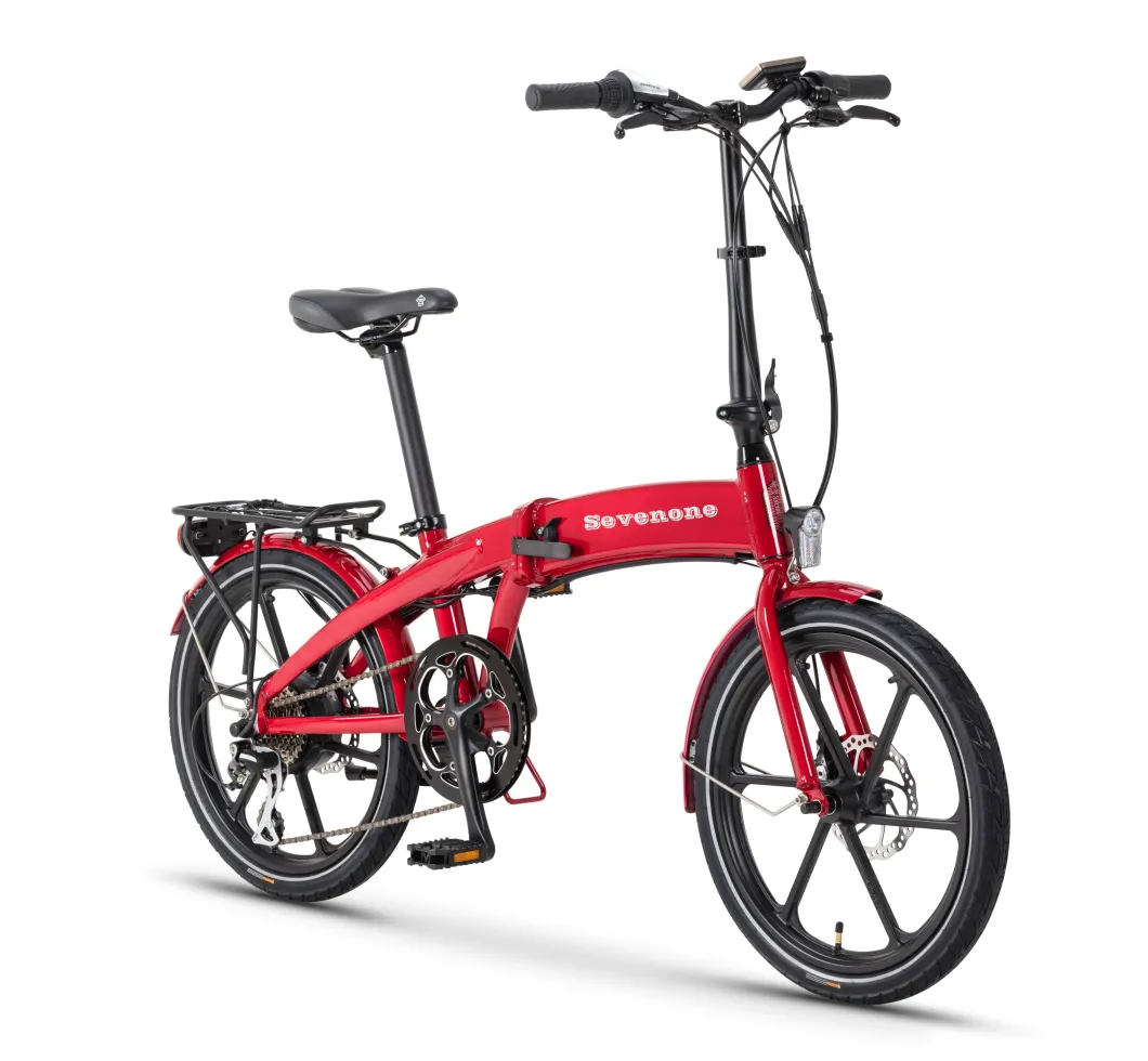 High Performance Mini Foldable Electric Bike with Hidden Lithium Battery