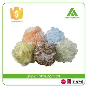 Work with any shower gel mesh bath sponge