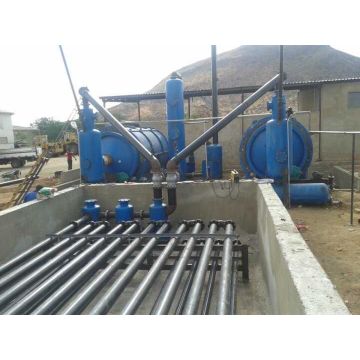 latest used tyre pyrolysis to oil machines