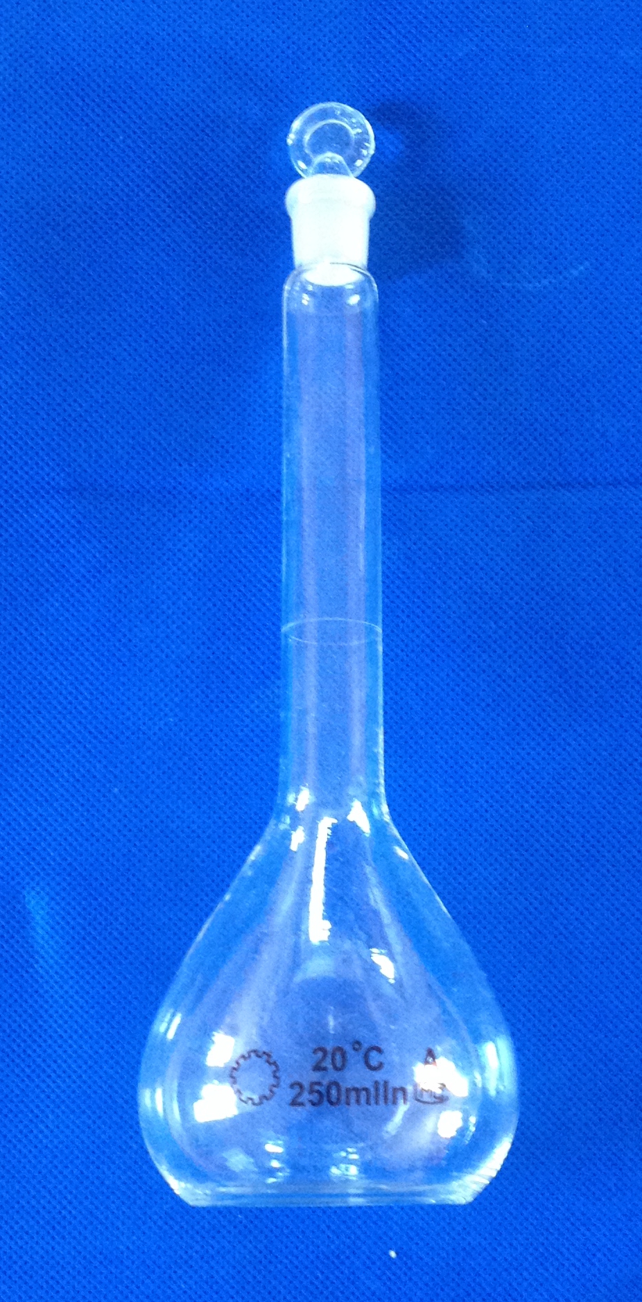 Volumetric Flask with One Graduation Mark Ground-in Glass Stopper/Plastic Stopper Grade A/B